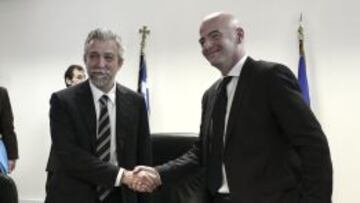 Grecia explica cambios para evitar la suspensión de su Federación