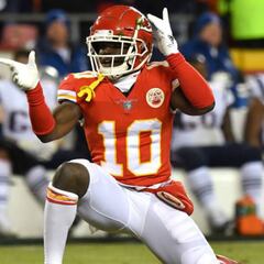 Tyreek Hill jugará contra Raiders; Damien Williams es baja