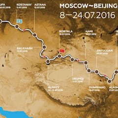 Peterhansel y Loeb, favoritos en el viaje de Moscú a Pekín