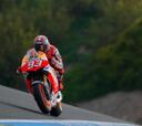 Márquez mantiene el tono y es el más rápido del test de Jerez