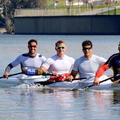 Craviotto, Cooper, Germade y Toro entrenan para Tokio 2020