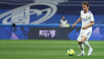 Modric, jugador del Real Madrid.