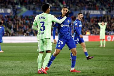 Ambos jugadores protagonizaron un rifirrafe sin consecuencias en el minuto 93 de partido.