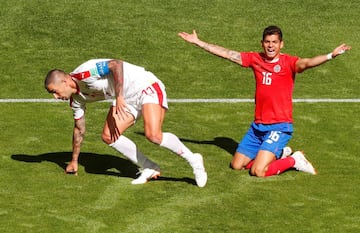 La crónica del Costa Rica vs Serbia en imágenes