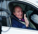 Juan Carlos I vuelve a España por la jura de la Constitución de la Princesa Leonor
