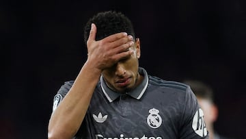 Bellingham, en el partido ante el Arsenal.