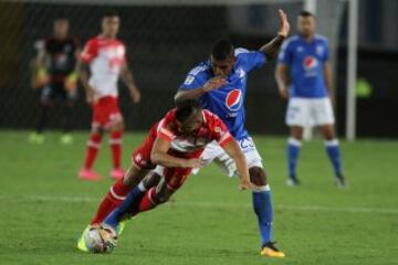 Millonarios se quedó con el clásico. 