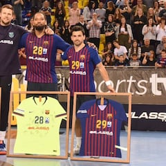 Otra goleada del Barça para celebrar su 75 aniversario