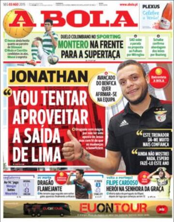 Portadas de la prensa deportiva