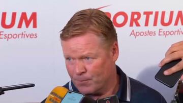 La 'sobrada' de Koeman sobre los JJOO a 14 días de Tokio 2020