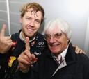 Ecclestone: "Vettel es el mejor piloto de la historia de la F-1"