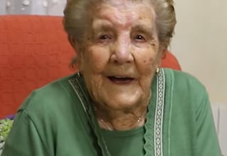 Teresa García, anciana de 100 años: “He trabajado desde los 12 años en casa de mi padre, que también era agricultor”
