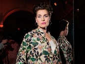 BARCELONA, SPAIN - APRIL 01: Antonia Dell'Atte attends the 35th edition of 080 Barcelona Fashion Week at Recinto Modernista de Sant Pau on April 01, 2025 in Barcelona, Spain. (Photo by Gisela Jane Galan/Getty Images)