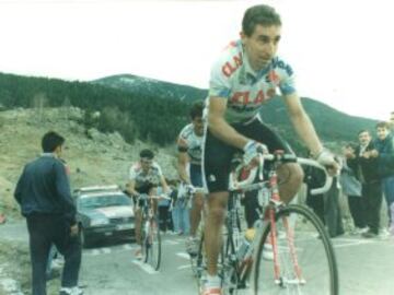 Fue once años ciclista profesional y militó en tres equipos; en el CLAS-Cajastur (acabó siendo Mapei), Kelme-Costa Blanca (donde llegó a ser jefe de filas) y el Team Coast. Debutó en 1990 en las filas del CLAS-Cajastur.   
