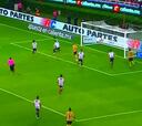 El gol de Martín Rodríguez en triunfo de Pumas ante Chivas
