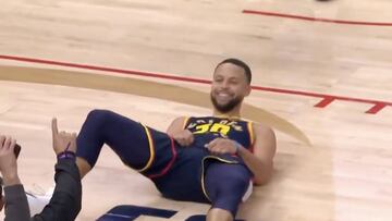 Esta jugada solo podía acabarla bien Curry: el canastón que demuestra que está imparable
