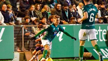 Iker Losada está cuajando una gran temporada con el Racing de Ferrol.