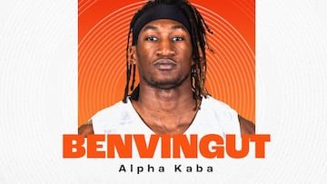 Alpha Kaba refuerza el juego interior del Valencia Basket