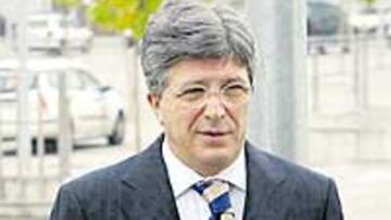 <b>LO CONFIRMÓ. </b>Cerezo reconoció que el futuro estará en La Peineta.