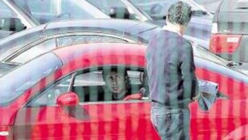 <b>CONVERSACIÓN. </b>Víctor dialogó la pasada semana con Caparrós sobre su futuro.