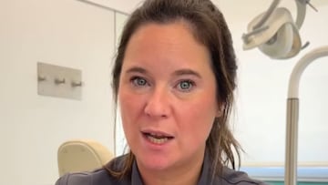 Almudena Herráiz, ortodoncista, rompe el mito de los dientes amarillos: “No es por mala higiene”