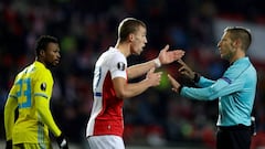 ¿Quién es Davide Massa, el árbitro del Real Madrid - Leipzig y cuántas veces arbitró a los blancos?