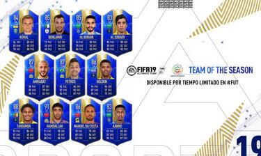 FIFA 19 Ultimate Team: TOTS de la Saudi League ya disponibles