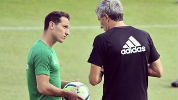 Guardado se despide de Quique Seti&eacute;n con emotivo mensaje