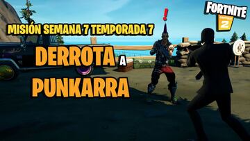 &iquest;D&oacute;nde est&aacute; Punkarra y c&oacute;mo derrotarlo en Fortnite Temporada 7?