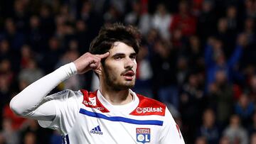 Terrier celebra el gol de la victoria ante el Rennes.