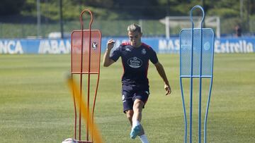 Entrenamiento Deportivo de La Coruña. Ochoa