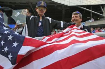 Imágenes de hinchas de USA - Costa Rica en Copa América 2016