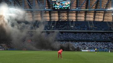 Partido entre Legia Varsovia y Lech Poznan.