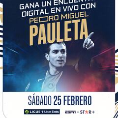 La Ligue 1 Uber Eats te regala la oportunidad de conocer a Pauleta