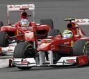 Vettel lidera el doblete de Red Bull y Alonso, cuarto