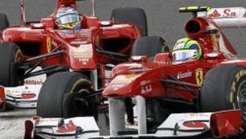 Vettel lidera el doblete de Red Bull y Alonso, cuarto