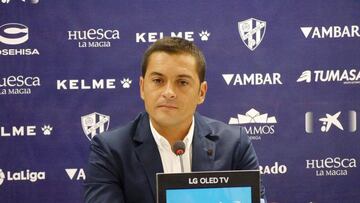 Francisco, entrenador del Huesca.