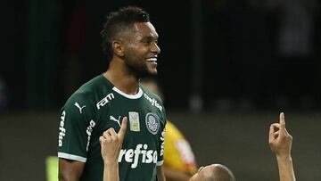 Miguel Borja, delantero de Palmeiras