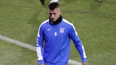 El Leganés, con Chiquito en la camiseta ante el Real Madrid