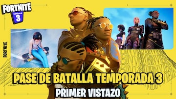 Fortnite Temporada 3: así son los skins del Pase de Batalla