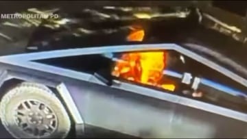 Cybertruck explosion at Trump Tower in Las Vegas resurfaces in shocking new footage
