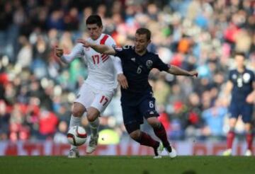 Escocia 6 - Gibraltar 1
Anthony Bardon y Shaun Maloney