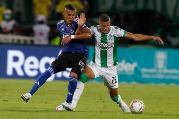 Partido entre Atlético Nacional y Millonarios en el estadio Atanasio Girardot, por la jornada 8 de la Liga BetPlay I-2023.