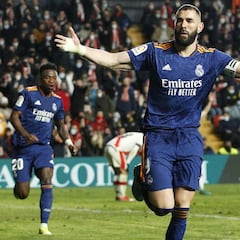 Rayo Vallecano 0-1 Real Madrid, Benzema goal wins it, summary: score, goals, highlights, LaLiga 2021/22