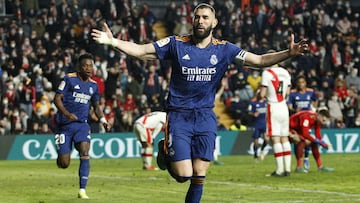 Rayo Vallecano 0-1 Real Madrid, Benzema goal wins it, summary: score, goals, highlights, LaLiga 2021/22