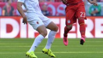 Vidal cumplió un buen primer tiempo en el controversial triunfo del Bayern.