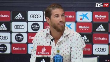 Sergio Ramos critica a la prensa y responde a Florentino