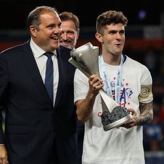 Christian Pulisic ganó Champions y Nations League en cuestión de días