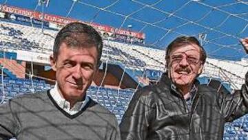 Francisco Mendoza con Lucas Alcaraz