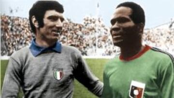 Zoff y Sanon se saludaron.